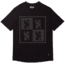 Chrome Industries Chrome Checkerboard Logo Tee SS 6686CFB5, Black, XXL, AP-519-BK-NA-XXL