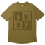 Chrome Industries Chrome Checkerboard Logo Tee SS 6686CFB5, Olive Branch, XL, AP-519-OLBR-NA-XL