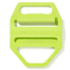 Chrome Industries Slider Buckle LG 2 34F465DA, Green, AC-245-GR-NA-NA