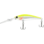 CHUBBS Diving Minnow, 2 1/4in, 3/16oz, #6 Hooks, Silver Chartreuse, YDVM-SLC