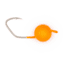 CHUBBS Floating V-Loc Jigheads, 5 Pack, 1/2in Diameter Head Size, Orange, YFJH5-ORG