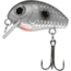 CHUBBS Panfish Crank, 5/32 oz, #12 Hook, Silver Black, Y185-50