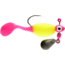 CHUBBS Panfish Paddle Shad, 3 Pack, 1/16 oz, #4 Hook, Pink+ Chart/Pink, YPS116-PCP