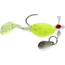 CHUBBS Panfish Paddle Shad, 3 Pack, 1/16 oz, #4 Hook, White + Chart Mf, YPS116-WCM