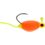 CHUBBS Panfish Pin Tail Shad, 3 Pack, 1/32 oz, #4 Hook, Chart + Orange/Chart, YPT132-COC