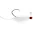 CHUBBS Panfish Pin Tail Shad, 3 Pack, 1/32 oz, #4 Hook, White + Pearl, YPT132-WPL