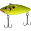 CHUBBS Panfish Rattle Shad, 1 1/2in, 5/32 oz, #12 Hook, Chart/Black, YPRS-380