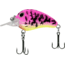 CHUBBS Panfish Square Bill, 1 1/4in, 1/16 oz, #12 Hook, Pink Splatter, Y125-35