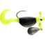 CHUBBS Panfish Wiggler, 3 Pack, 1/16 oz, #4 Hook, Chart + Black/Chart, YWG116-CBC