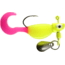 CHUBBS Panfish Wiggler, 3 Pack, 1/16 oz, #4 Hook, Chart + Chart/Pink, YWG116-CCP