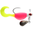 CHUBBS Panfish Wiggler, 3 Pack, 1/16 oz, #4 Hook, White + Pink/Chart Mf, YWG116-WPCM