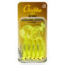 CHUBBS Rigged Curltail Grub, 5-Pack, 4in, 1/4oz, #2/0 Hook, Chartreuse Glitter, Y514-CHTGT