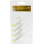CHUBBS Rigged Swimbait, 4-Pack, 3in, 1/4 oz, 4/0 Hook Size, White Ice, YSB1430WI-4