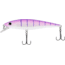 CHUBBS Shallow Minnow, 3 1/2in, 1/3oz, #6 Hooks, Purple Tiger, YMN35-PUT