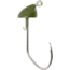 CHUBBS Swimbait Heads, 3/8 oz, 5/0, 3-Pack, Green Pumpkin, YSBH38GP-3