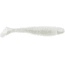 CHUBBS Swimbait Paddletails, 8-Pack, 3in, White Ice, YSBT80WI-8