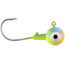 CHUBBS Two-Tone Colors Round Jigs, 1/16oz, #4 Hook Size, 10-Pack, Parrot, Y-TJH1610-PT