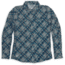 Club Ride Apparel Gracie Long Sleeve Shirt - Womens, Indigo Blue Mosaic Print, Small, 4740773937223