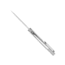 CobraTec Knives Ace Folder Knife, 3.25in, Bohler M390, Drop Point Blade, Silver, CTTACEM390
