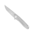 CobraTec Knives Ace Folder Knife, 3.25in, Bohler M390, Drop Point Blade, Silver, CTTACEM390