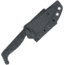 Cobratec Knives Cobratec Kingpin 4 Fixed Bld Black D2 Steel W/kydex Sheath