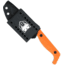 Cobratec Knives Cobratec Kingpin 4 Fixed Bld Orange D2 Steel W/kydex Sheath