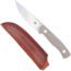 CobraTec Knives Koonsman Fixed Blade Knife, 4 in Blade, D2, Tan, CTKMNTAN