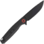 CobraTec Knives Rath Folding Knife, 3.5 in, D2 Steel, Straight Back Blade, G10, Black, CTRATHBLK
