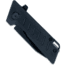 Cobratec Knives Small Riptide Folding Knife, 2in, D2 Steel Blade, Drop Point Blade, Black Finish, Black Handle, SCTRTDD2BLK