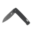 CobraTec Knives Rhino Folding Knife, 3.375in, D2 Stonewashed, Black, CTBLKRHINO