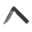 CobraTec Knives Streamline Folding Knive, 3.5in, D2 Stonewash, G-10, Black, CTBLKG10SL