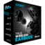 Coby 555 True Wireless Earbuds, Black, COBY-CETW555BK