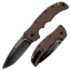 Cold Steel Recon 1 Spear Pt. Plain Knife, Brown/Silver, 9 3/8in, CS-27TLSVF