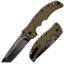 Cold Steel Recon 1 Tanto Plain Knife, Green/Silver, 9 3/8in, CS-27TLTVG