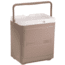 Coleman 20 Can PartyStacker Cooler, Compatible W/ Other PartyStacker Items, Gray, 18 Quart 3000000487