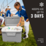 Coleman 316 Series 52-Quart Hard Cooler - Ship In Own Container, Rock Gray/White/Rock Gray, CM1010810001-15