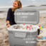 Coleman 316 Series 52-Quart Hard Cooler - Ship In Own Container, Rock Gray/White/Rock Gray, CM1010810001-15