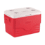Coleman 36 Quart Cooler, Cup Holders in Lid, Red, Holds 46 Cans 6281A703G