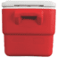 Coleman 36 Quart Cooler, Cup Holders in Lid, Red, Holds 46 Cans 6281A703G