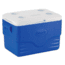 Coleman 36 Quart Cooler, Cup Holders in Lid, Blue, Holds 46 Cans 6281A718G