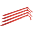 Coleman 9 in Heavy Duty Aluminum Tent Stakes, Set of 4 Stakes, Red 2000016450