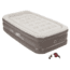 Coleman Airbed Double High PillowStop Air Mattress W/ 120V Pump Combo, Supports up to 300 lbs, Twin, Tan 2000025763