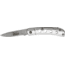 Coleman Arete Gray Folding Knife, 2in, StainlessDrop Point, Gray Aluminum Handle CMN1049