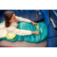 Coleman Big Bay Contoured Sleeping Bag, 40F, Big/Tall, Green, CM1010410015-4