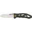 Coleman Buttress Folding Knife, 3in, Serrated Tanto, Skeletonized Black Aluminum Handle CMN1061