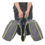 Coleman Carry-All Mat, Storage Bag Camping Gear, Two Zippered Compartments, Gray / Green 2000018199