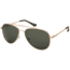 Coleman Classic Sunglasses, Gold Metal Frame, Green Lens Lens, Polarized, C6057-C2