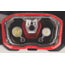 Coleman Conquer 200L LED Headlamp, 200 Lumens, Reax Auto Adjust Light Sensor, Red / Black 2000022358