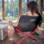 Coleman Cross Rocker Chair, Red, CM1010210002-20