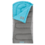 Coleman Dexter Point 30 Big-N-TallSleeping Bag, Machine Washable, Gray / Blue, 84 x 39 in 2000018135